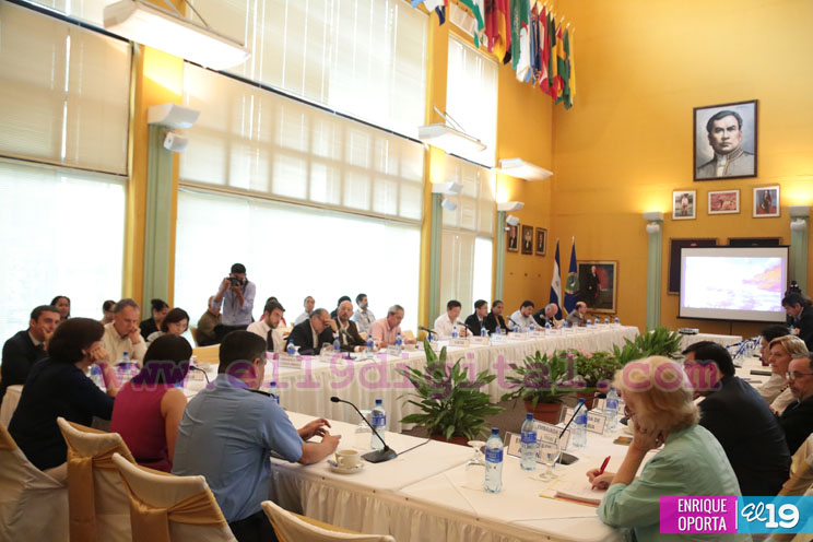 Gobierno Sandinista expone Estrategia de Seguridad y Tranquilidad Ciudadana y Humana al cuerpo diplomático